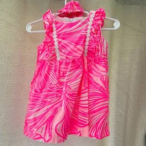 Like New Lilly Pulitzer Dress with Bloomers 6-12 Months